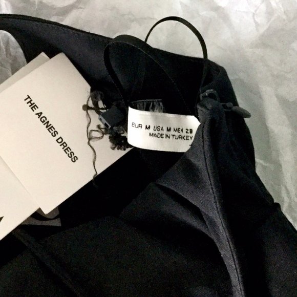 Zara Black Cut Out Dress - Picture 5 of 7